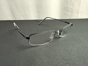 NIKE FLEXON 4192 007 Gris Claro Negro Rectangular Media Borde Gafas 53-19 145 - Imagen 1 de 11
