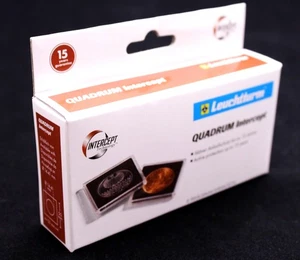 14mm QUADRUM INTERCEPT Square Coin Capsule for Canadian 1/20oz Gold Maple Leaf - Bild 1 von 14