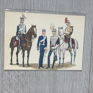 Pembroke Yeomanry Uniform 1854 Postkarte - Bild 1 von 2