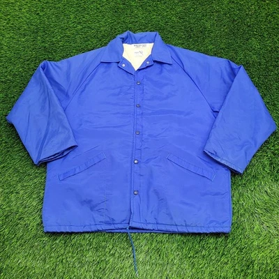 Chaqueta Coach King-Louie Vintage Años 80 Grande 26x30 Forrada Sherpa EE. UU. Foto 1 de 4