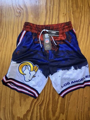 Pantalones Cortos Pro Standard Luxury Athletic Collection NFL Los Angeles, Rams Talla Mediana Foto 1 de 4