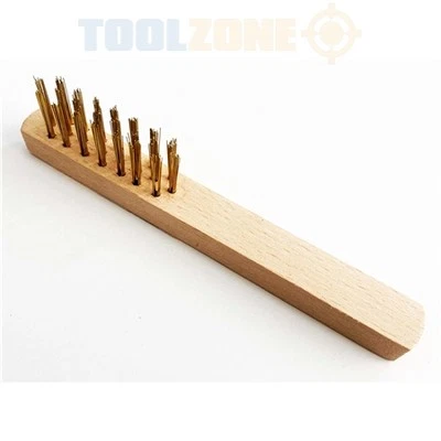 Escova de vela de ignição de latão ToolZone - Imagem 1 de 4