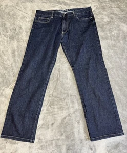 Pantalones de mezclilla Canali Jeans para hombre 38,28x regular azul 5 bolsillos italianos 1934 Italia - Imagen 1 de 15