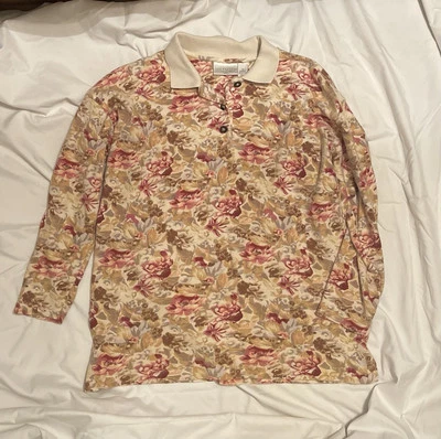 Vintage Van Hausen  Floral Print Top - Imagem 1 de 4