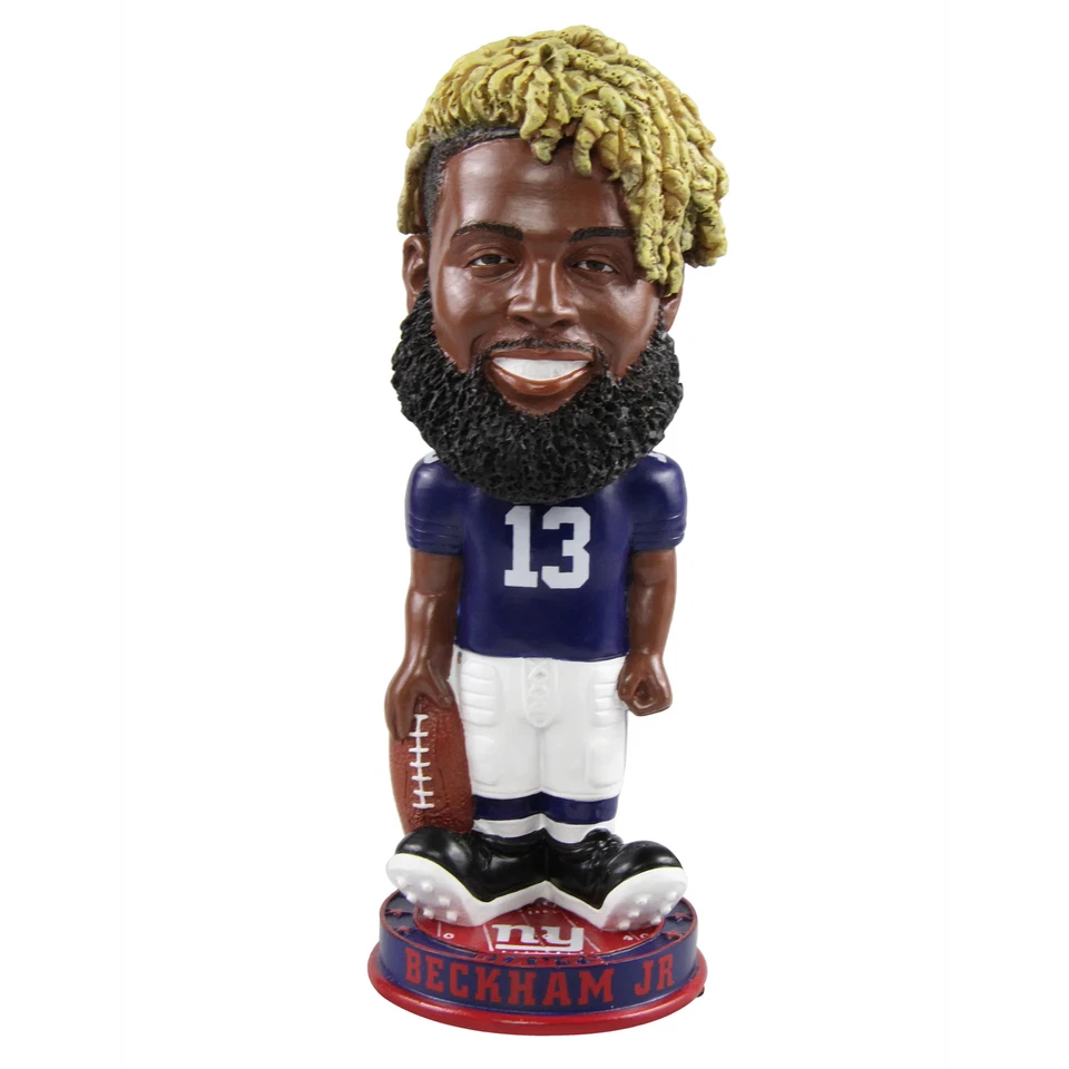Odell Beckham Jr. New York Giants Knucklehead Big Head Bobblehead NFL Foto 1 de 1