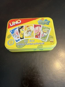 Gioco di carte vintage 2003 SpongeBob SquarePants Uno edizione speciale completo - Foto 1 di 6