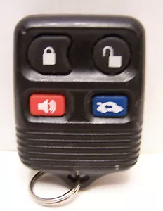 **GENTLY USED** Ford Lincoln Mercury 4 Button Remote Keyless Entry Fob - Picture 1 of 1