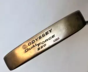 Odyssey Dual Force 220 Brass Putter 35" RH - Picture 1 of 10