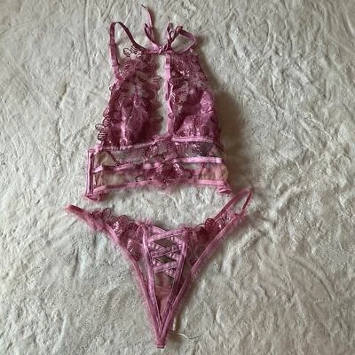 ¡Nuevo! SET For Love and Lemons Grace Bralette y Panty a Juego 31138 Foto 1 de 4