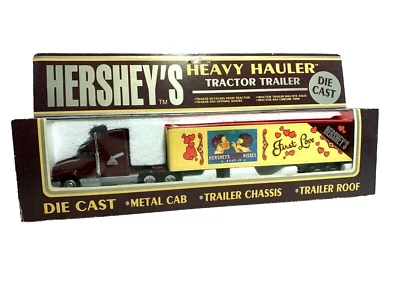 1992  K-line   'Hershey's  Heavy Hauler'  Tractor & Trailer Die-Cast  1/48 Scale - Image 1 of 4