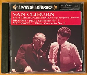 REINER / CLIBURN Brahms Piano Concerto 2  RCA LIVING STEREO 1996 CD  RARE NM - Bild 1 von 3