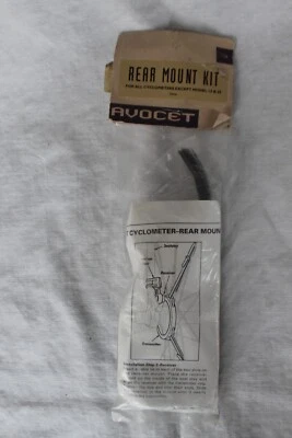 VTG NOS Avocet Cyclometer Computer REAR MOUNT KIT rEAR Fasteners - Image 1 of 4
