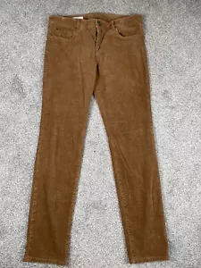 Kut From The Kloth Pants Womens 14 Corduroy Straight Slim Stretch Dark Academia - Picture 1 of 8