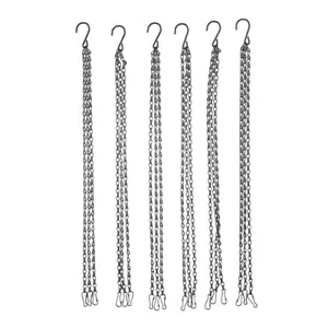 6PCS Hanging Basket Chains Multi-purpose Flowerpot Hanging Chain Birdcage Chain - Picture 1 of 12