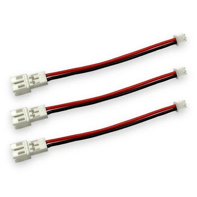 ✅ 3x Adapter Micro JST 2Pin 1.25mm SH Stecker auf 2.0 PH Buchse 1s Lipo Akku RC✅ - Bild 1 von 4