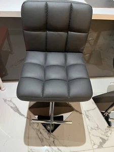 Black Bar Stools X5 - Picture 1 of 4