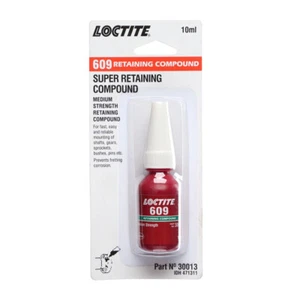 Loctite 609 Shaft Fit Medium to High Strength Retaining Compound 10ml Bottle - Picture 1 of 3