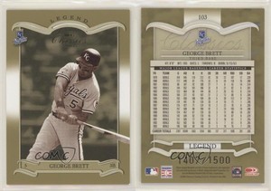 2003 Donruss Classics /1500 George Brett #103 HOF
