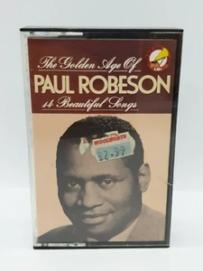 The Golden Age of PAUL ROBESON 14 Beautiful Songs Cassette Tape Album,At Dawning - Picture 1 of 5