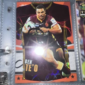 Ben Te’o Signed 2009 Select Classic Jersey Holofoil NRL card Brisbane Broncos - Picture 1 of 1
