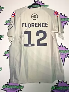 JOHN FLORENCE SIGNED JERSEY WSL WORLD SURF LEAGUE HAWAII SURF AUTO JSA - Picture 1 of 3