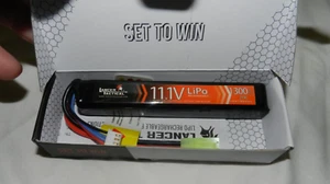 Lancer Tactical LT-11 1V1300S20C rechargeable stick battery New - Picture 1 of 5