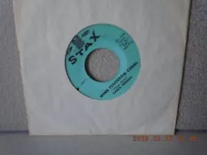 THOMAS,CARLA 7"vinyl...WHEN TOMORROW COMES/UNCHANGING LOVE...STAX...G+...'67 - Picture 1 of 2