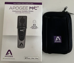 Micrófono profesional Apogee con cable 314653 MIC Plus incluye estuche blando nuevo con caja - Imagen 1 de 18