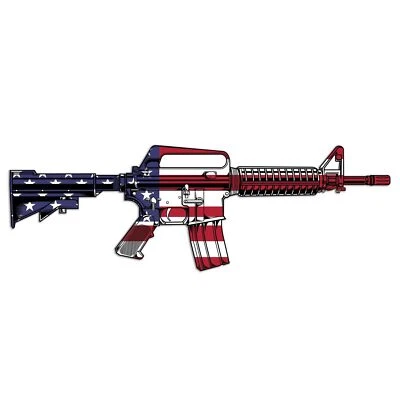 USA AR15 Sticker Decal - Image 1 of 3