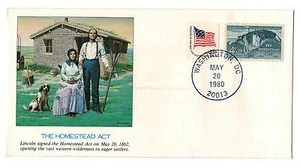 US 1979 FDC Epic Events in American History " The Homestead Act " - Picture 1 of 1