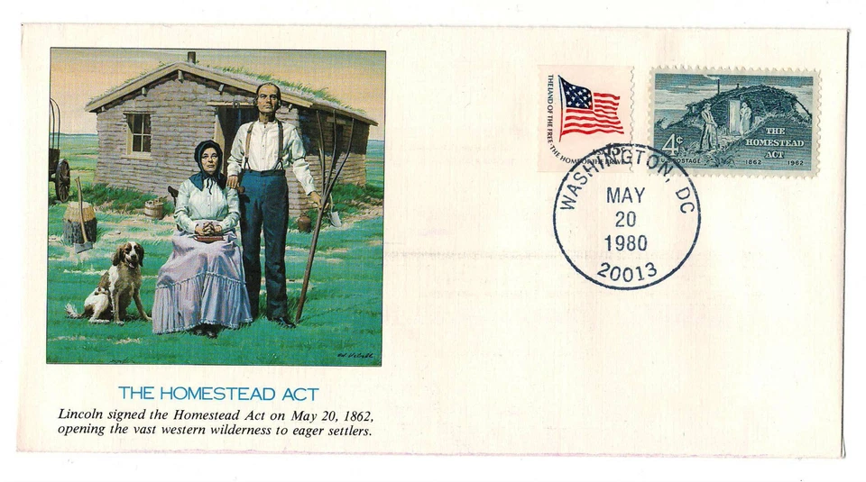 US 1979 FDC Epic Events in American History " The Homestead Act " - Image 1 of 1