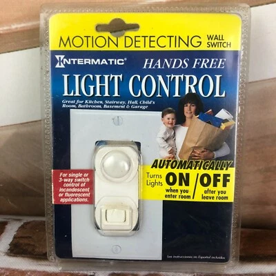  Intermatic motion detector Sensor Hands Free Control automatic on off lights  - Image 1 of 4