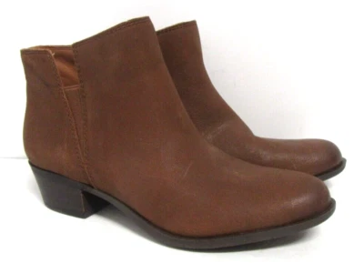 NEW Women LUCKY BRAND BESSIE 2 Ankle BOOT W/Side ZIP Brown Cedar Choose Size - Image 1 of 4