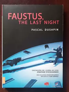 Faustus, The Last Night Pascal Dusapin Stockhammer Mussbach Gerault Opera DVD - Foto 1 di 3