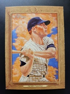 2007 Topps Turkey Red Mickey Mantle card #107