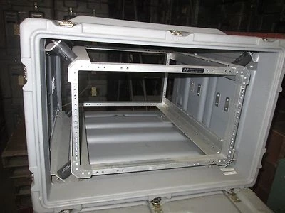 Montaje en rack 06U x25 Hardigg clásico montaje en rack 19" 100-170 lb carga útil gris1 Foto 1 de 4