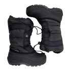 Kamik Moonracer Kids Size 11 Waterproof Fleece Lined Winter Snow Boots Mid Calf