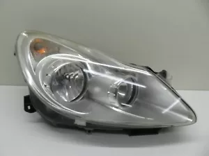 VAUXHALL CORSA D OS DRIVER SIDE HEADLIGHT 043378 PRE FACELIFT 2006-2010 - Picture 1 of 12