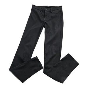 Pantalones de mezclilla súper ajustados negros de tiro medio J Brand Moorland para mujer talla 25 - Imagen 1 de 13