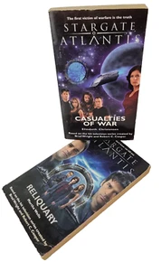 Star Gate Atlantis Casualties Of War Book & Reliquary Book (paperback) - Picture 1 of 7