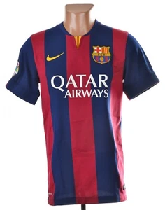 BARCELONA SPANIEN 2014/2015 HEIMFUSSBALL SHIRT TRIKOT NIKE GRÖSSE S - Bild 1 von 5