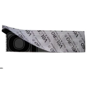 Tira de gancho y bucle marca VELCRO® 20 x 90 mm - adhesivo negro trasero PWN418 - Imagen 1 de 2