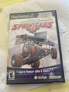 PlayStation 2002 World of Outlaws Sprintcars Get Your dirt On Game $10 - Picture 1 of 7