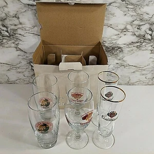 RC Ritzenhoff Cristal Crystal Beer Glasses  6-Assorted Made in Germany NEW w BOX - Picture 1 of 8