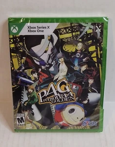 2024 SDCC LIMITED GAMES RUN PERSONA 4 GOLDEN FOIL COVER XB0X BRAND NEW - Picture 1 of 4