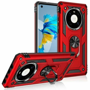 Shockproof Ring Stand Armor Phone Case For Huawei Mate 40 30 20 Pro Lite Nova 5T - Picture 1 of 24