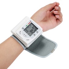 MISURATORE DI PRESSIONE DA POLSO SFIGMOMANOMETRO PRESSIONE ARTERIOSA HEALTH