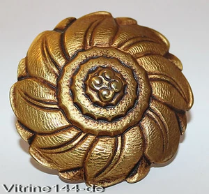 BRONZE ROSETTE APPLIKATION Blüte Ersatzteil Zierschraube +Gewinde M10x1    #2 - Bild 1 von 3