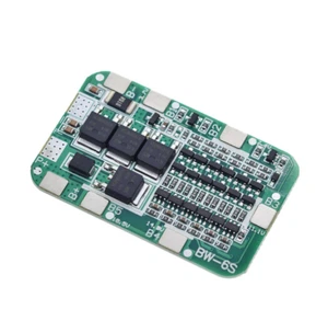 6S 15A 25.2V PCB BMS Protection Board For 6 Pack 18650 Li-ion Lithium Battery  - Picture 1 of 3