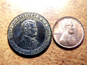 Honesto Antiguo Abe El Gran Emancipador Ficha De Colección Esta Variedad No En eBay B14 - Imagen 1 de 2